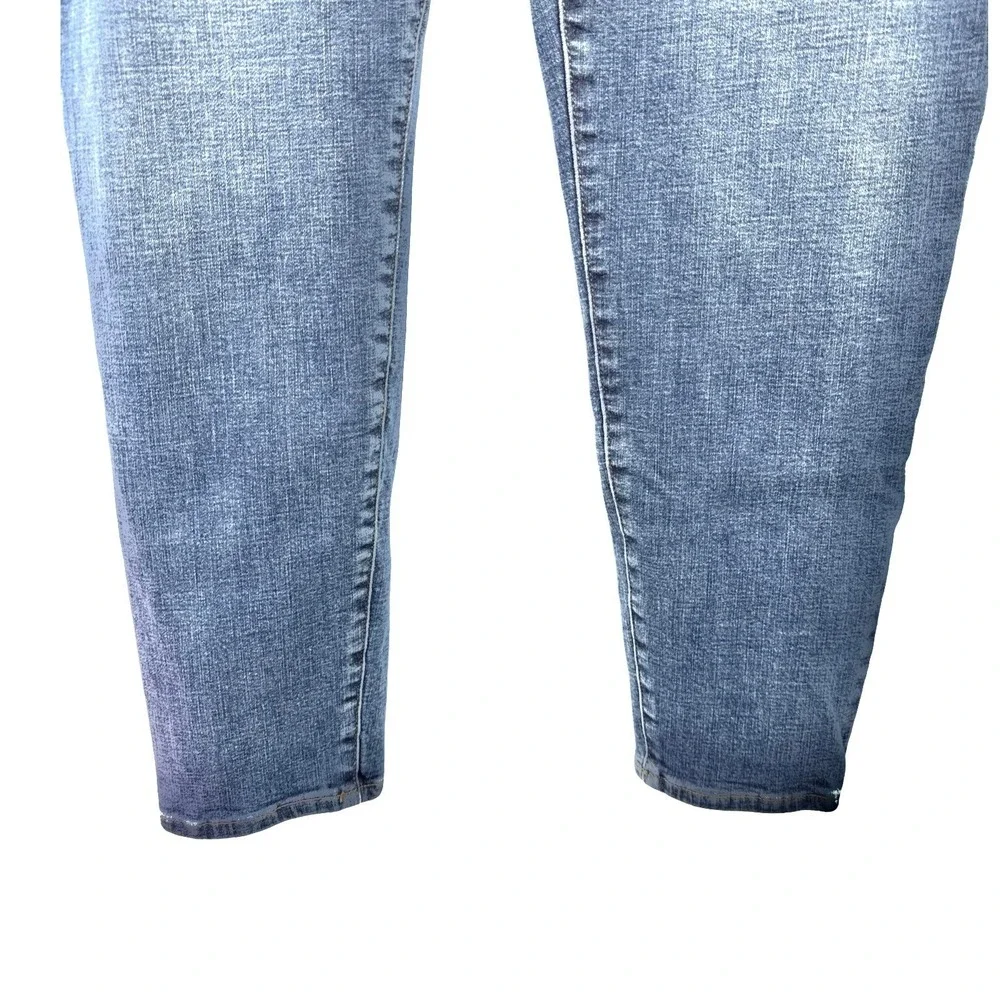 Pistola Mid Rise Skinny Jeans Size 18W Blue‎ Stretch Denim Ankle
